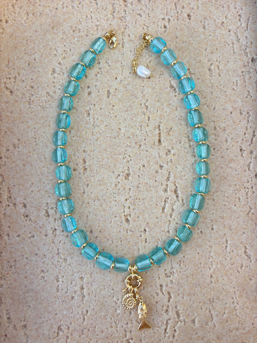 Blue Crush Necklace