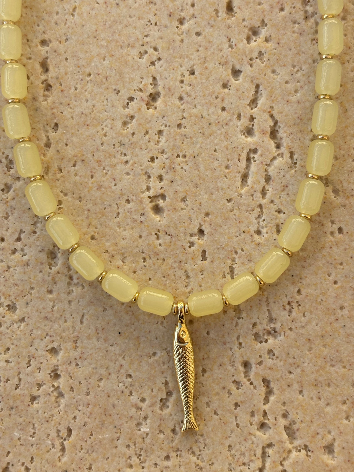 Lemon Drop Necklace by Belladrift