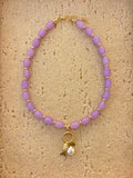 Lilac Koi Necklace by Belladrift