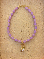 Lilac Koi Necklace by Belladrift