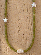 Seafoam Star Necklace by Belladrift
