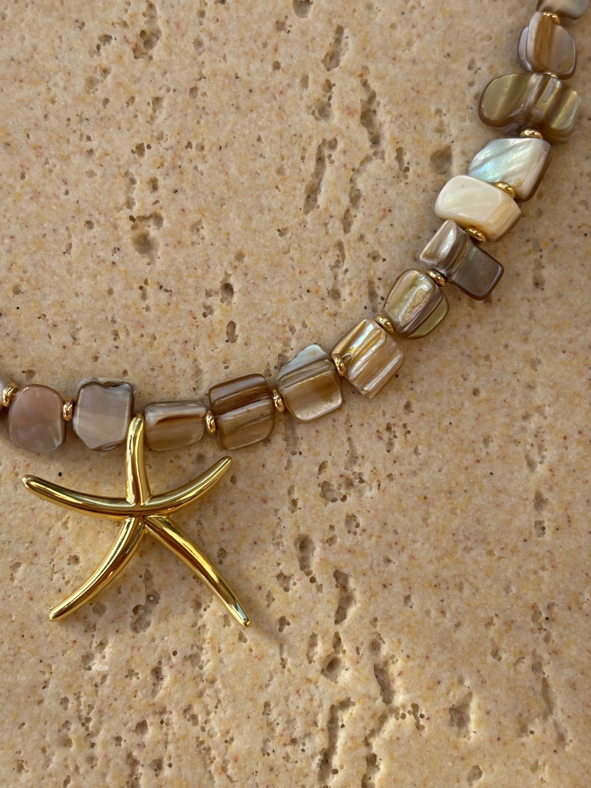 Starlight Shell Necklace by Belladrift
